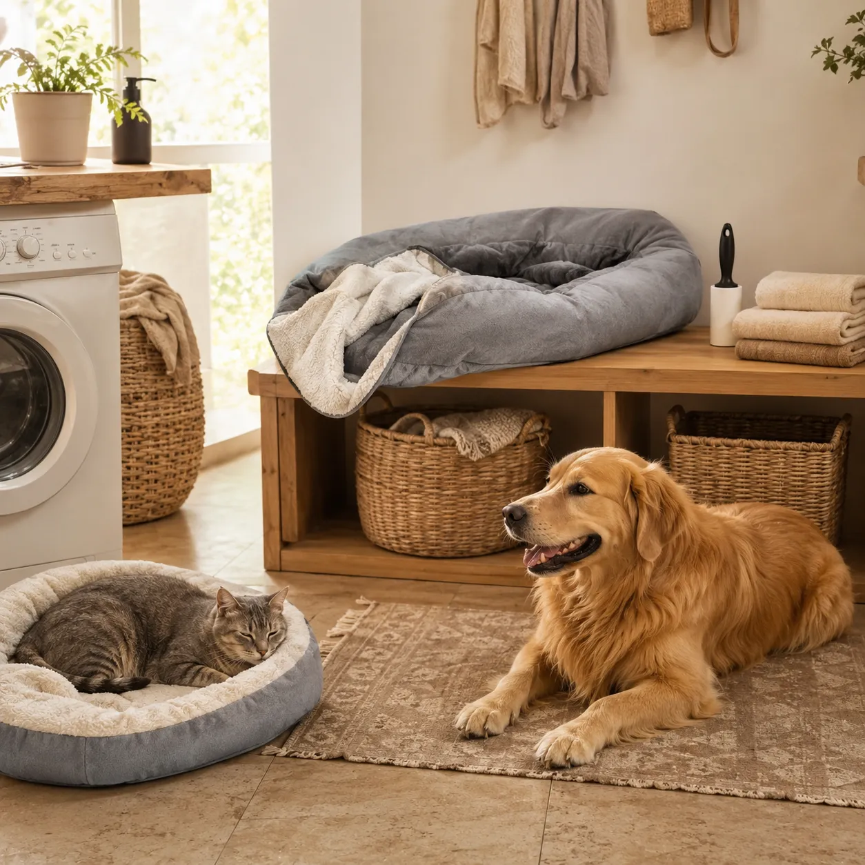 Washable Pet Beds: What Matters for Dogs, Cats, Fur, and Everyday Mess