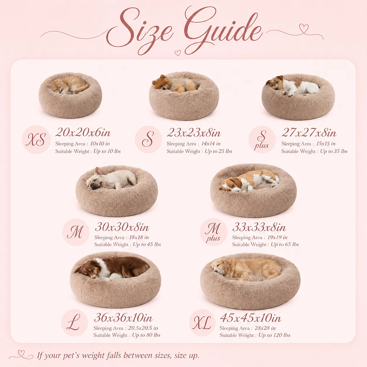 Bedsure Calming Donut Dog Bed thumbnail