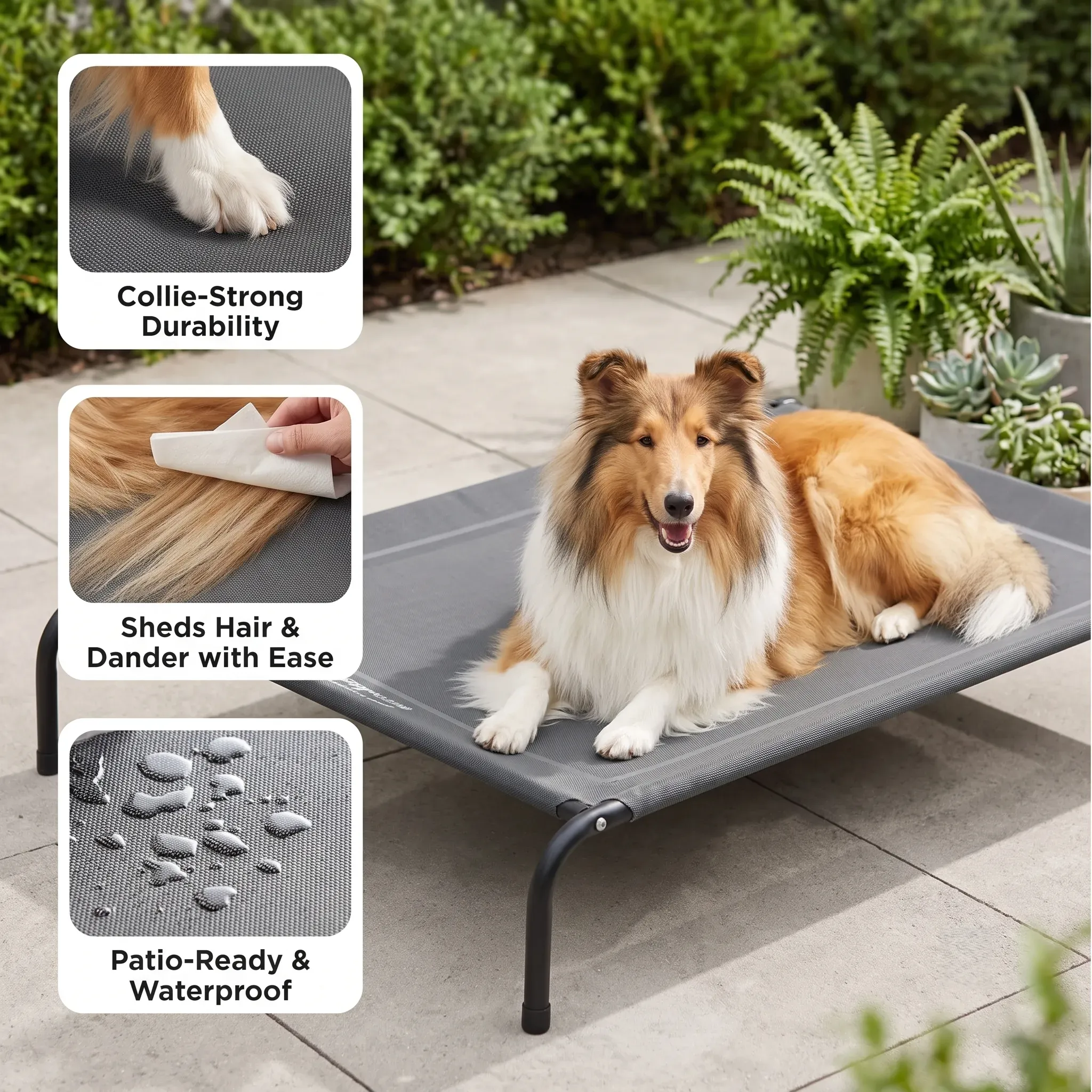 Bedsure Elevated Outdoor Dog Bed thumbnail