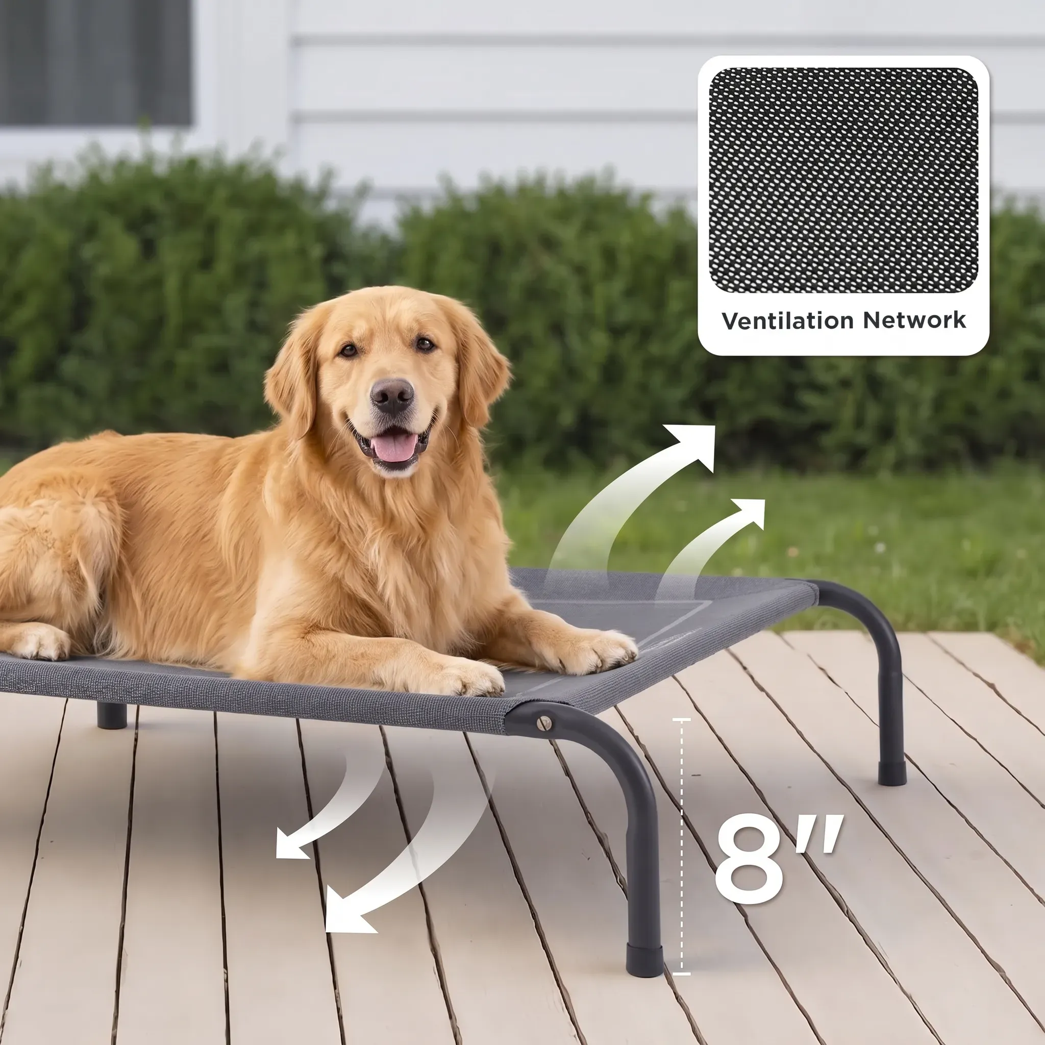 Bedsure Elevated Outdoor Dog Bed thumbnail