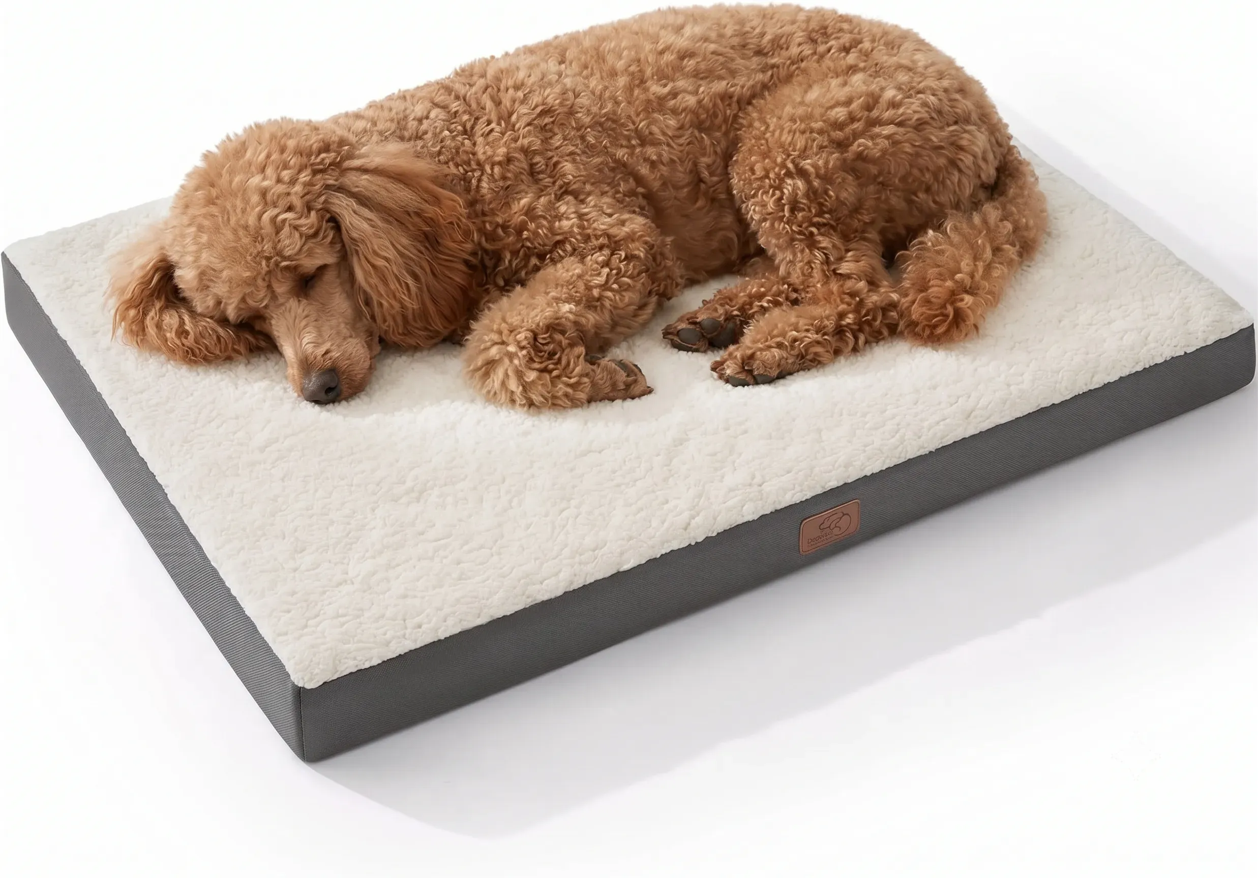 Bedsure Orthopedic Egg-Crate Dog Bed