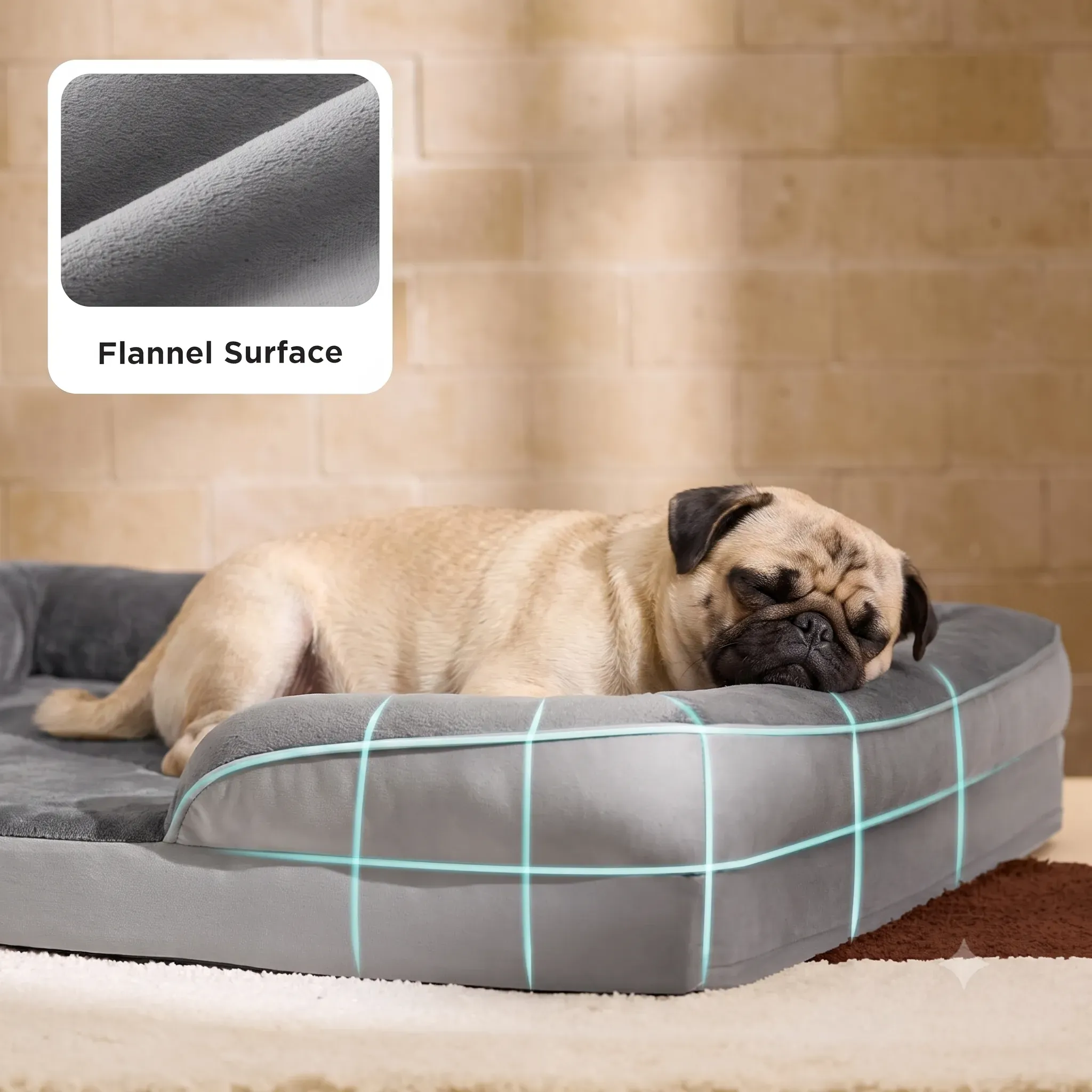 Bedsure Orthopedic Large Dog Sofa Bed thumbnail