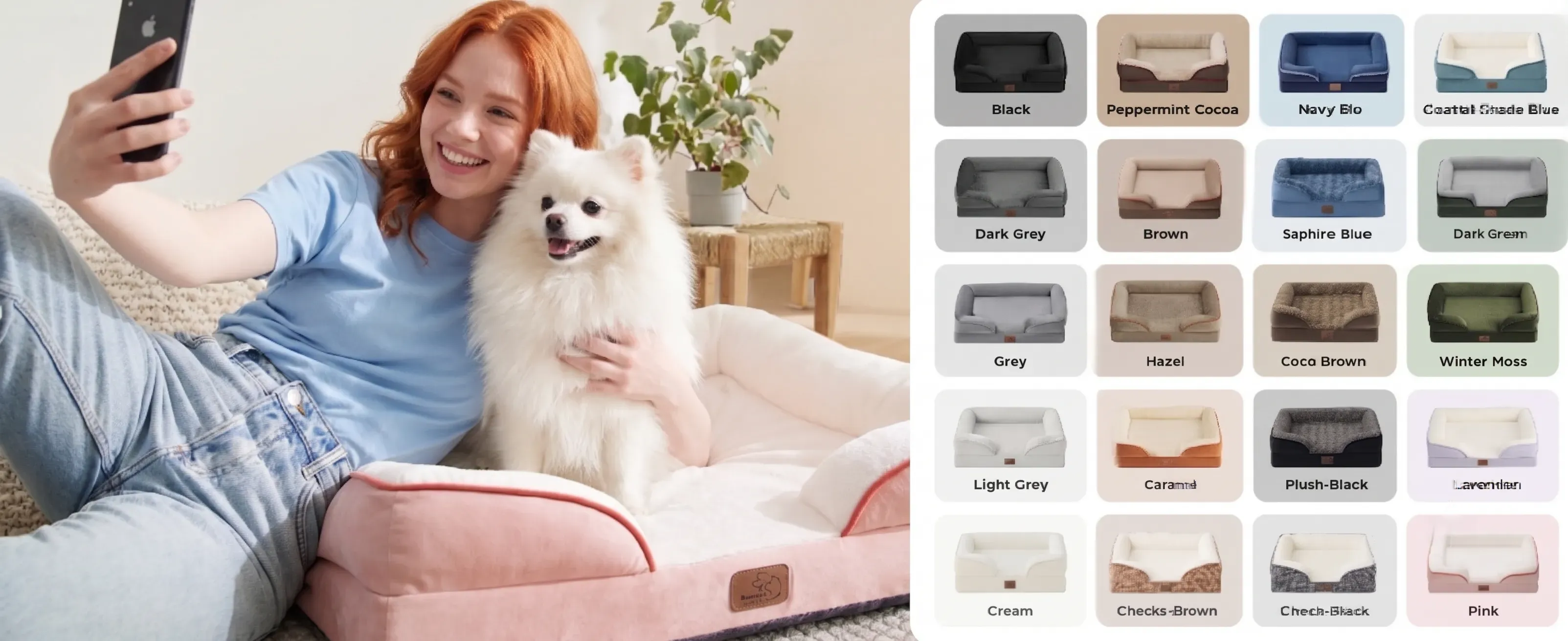 Bedsure Orthopedic Medium Dog Sofa Bed thumbnail
